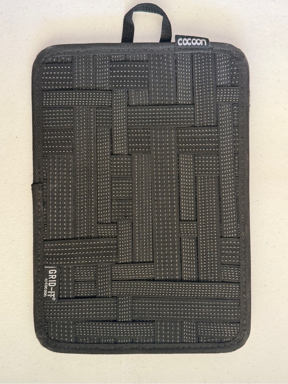 Cocoon GRID-IT! Black Stretch Accessory Organizer 8''x12'' Open Box Never Used